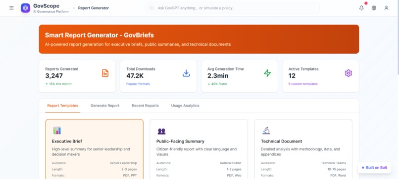 Govscope – screenshot 4