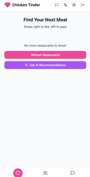 ChickenTinder – screenshot 1