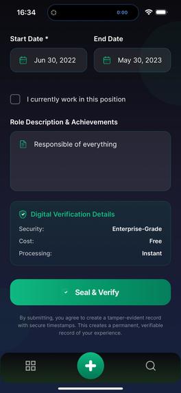 VerityCV – screenshot 4