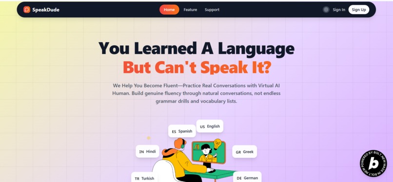 SpeakDude – screenshot 1