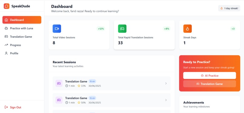 SpeakDude – screenshot 3