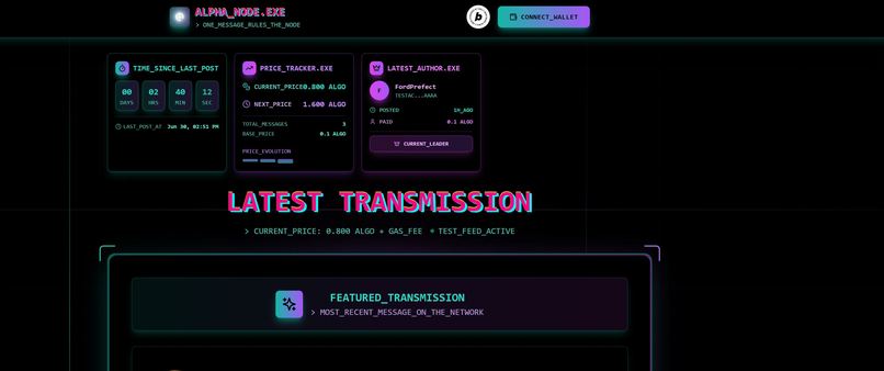 The Alpha Node – screenshot 1