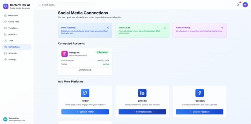 ContentFlow AI – screenshot 4