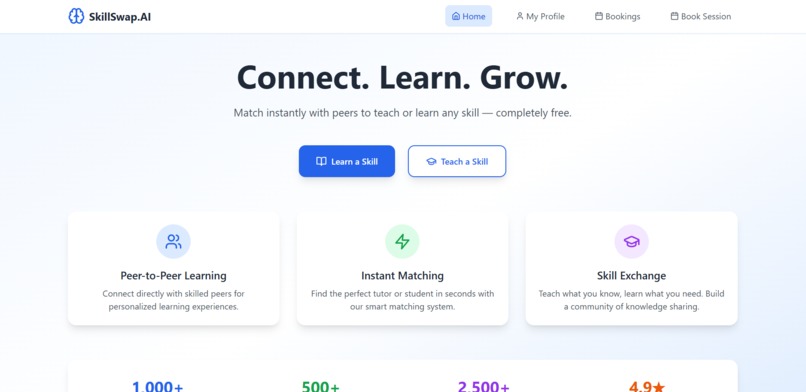 Skillswap.AI – screenshot 1