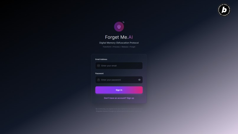 ForgetMe.ai – screenshot 2