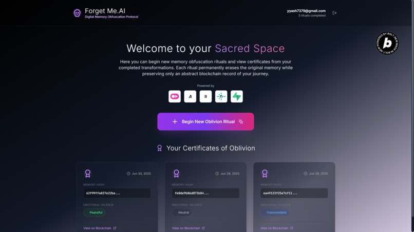ForgetMe.ai – screenshot 1