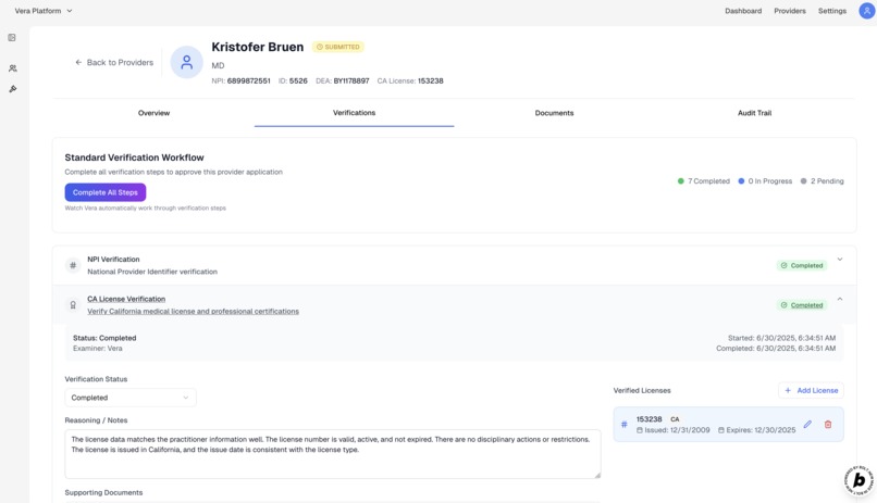 Vera – screenshot 1