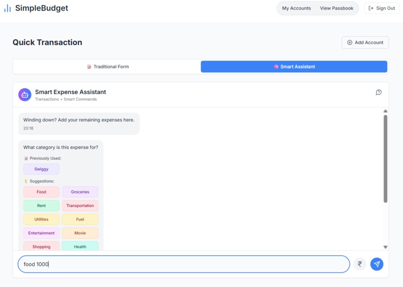 SpendNtrack – screenshot 2