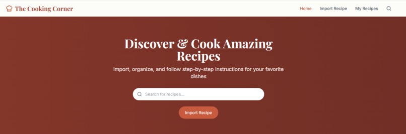 The Cooking Corner – screenshot 2