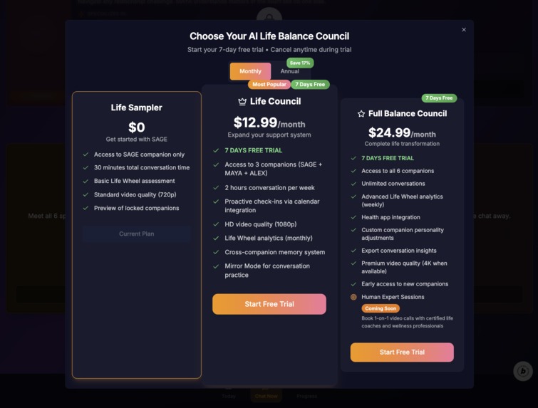 BELANCE - AI Life Balance Council – screenshot 10