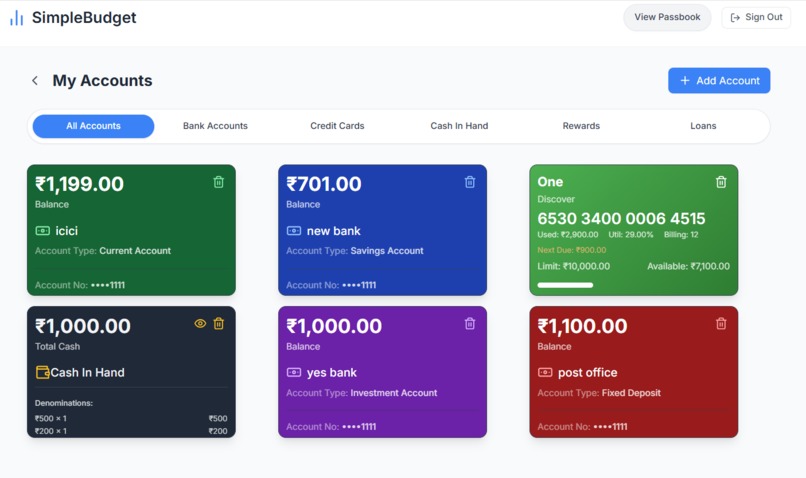SpendNtrack – screenshot 3