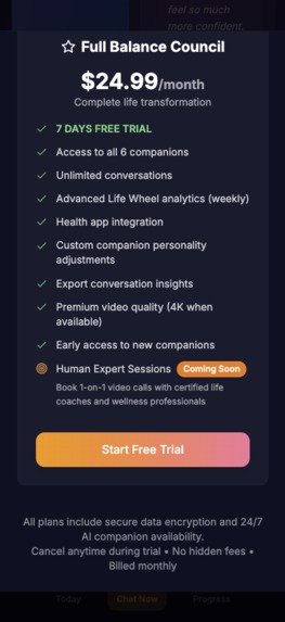 BELANCE - AI Life Balance Council – screenshot 11