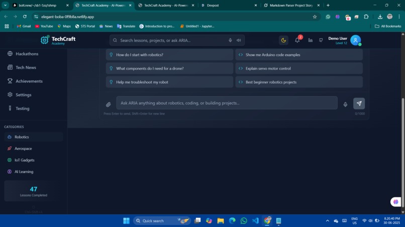 TechCraft Academy – screenshot 6