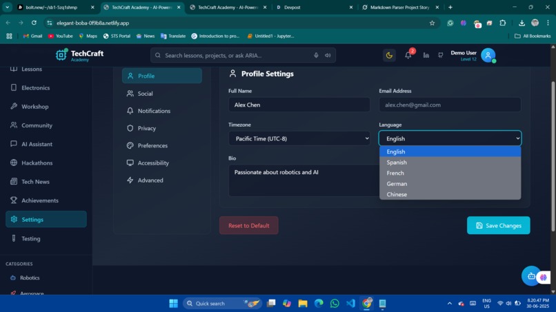 TechCraft Academy – screenshot 7