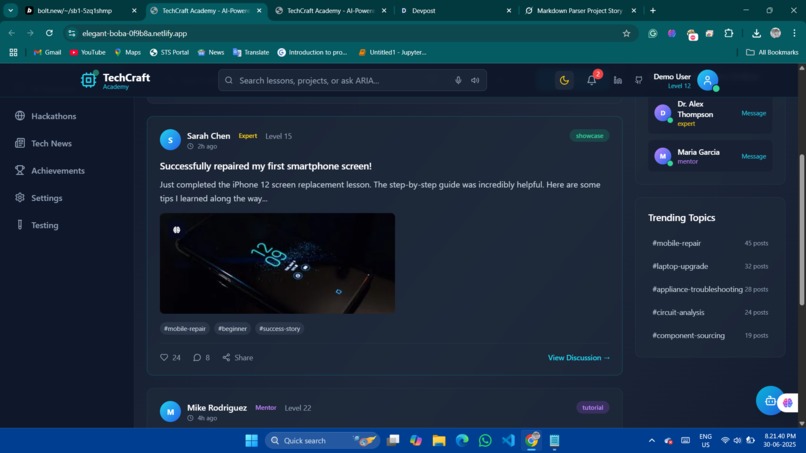 TechCraft Academy – screenshot 12