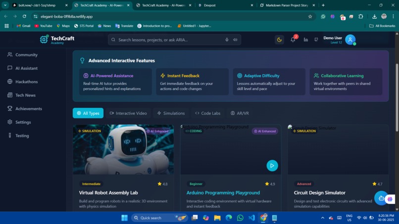 TechCraft Academy – screenshot 9