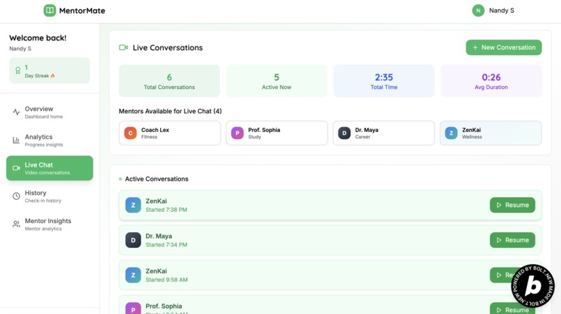 MentorMate - One App for Every Goal – screenshot 1