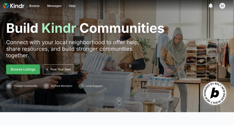 Kindr – screenshot 1