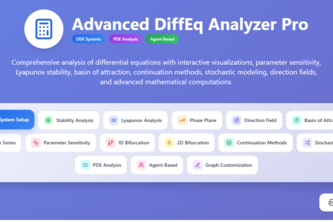 Advanced DiffEq Analyzer Pro