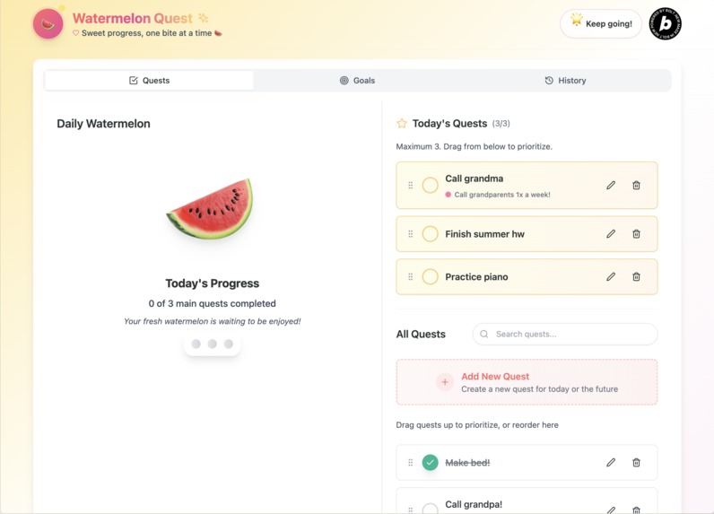 Watermelon Quest – screenshot 1