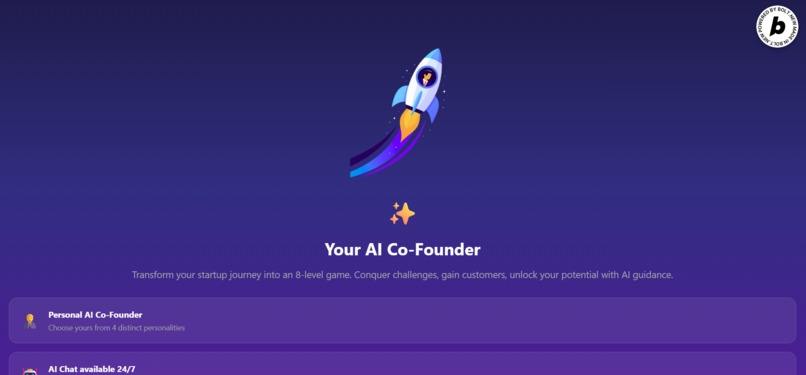 AI CO-FOUNDER APP – screenshot 2