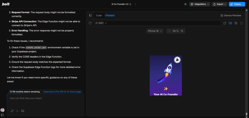 AI CO-FOUNDER APP – screenshot 4