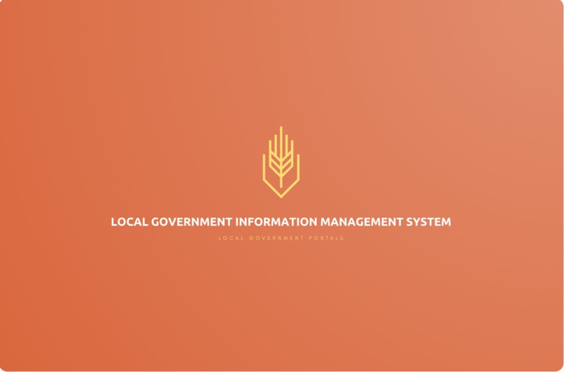 Local Government Information Management System – screenshot 1