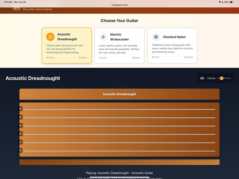 VirtualGuitar.Store – screenshot 2