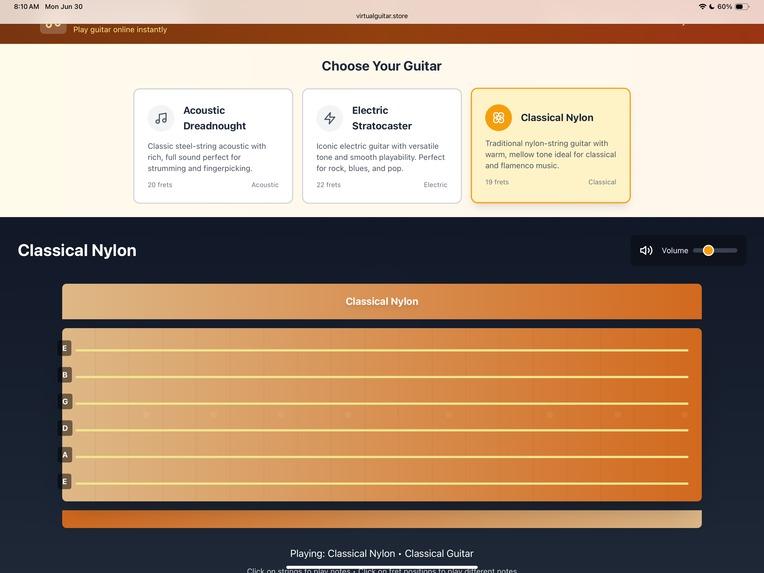 VirtualGuitar.Store – screenshot 3