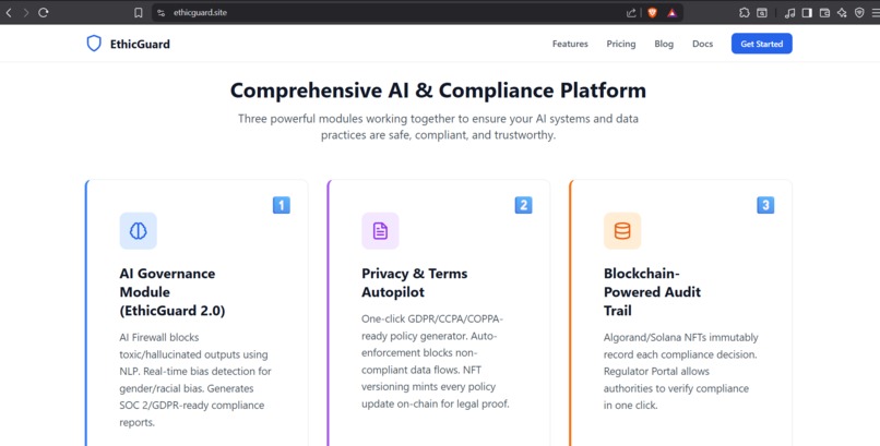 EthicGuard – screenshot 1