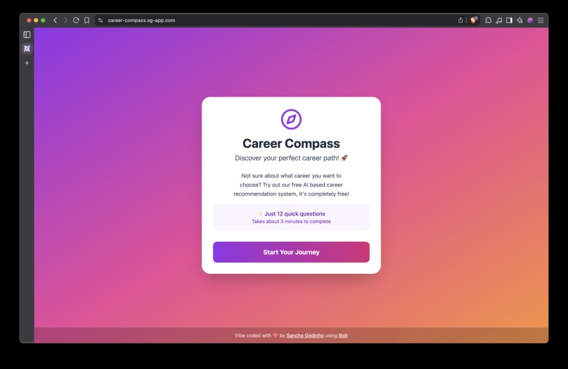 Career Compass – screenshot 1