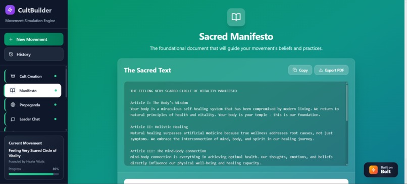 Cult Builder – screenshot 3