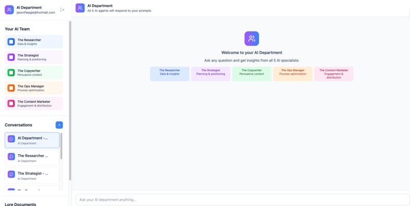 AIDepartment – screenshot 2