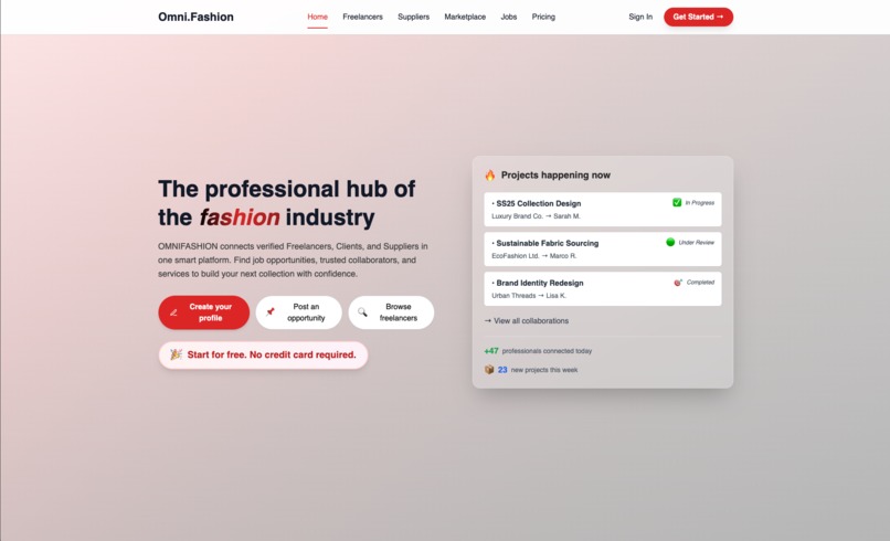 OMNI.FASHION – screenshot 1