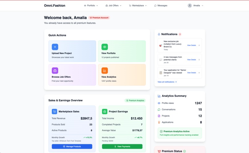 OMNI.FASHION – screenshot 2