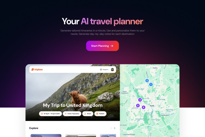 TripBee – screenshot 3