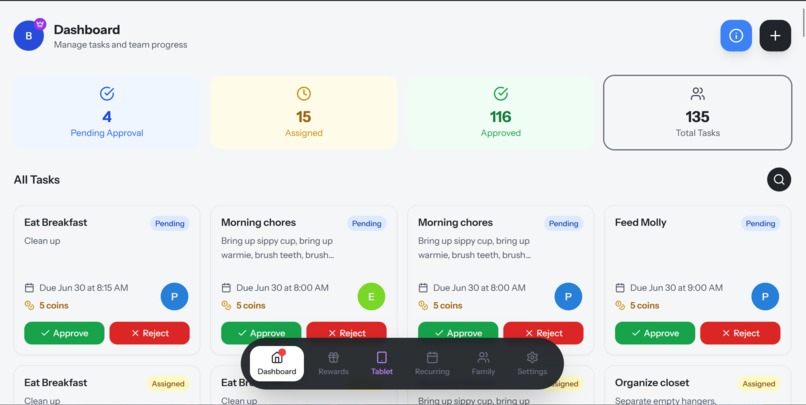 TaskFlow – screenshot 1