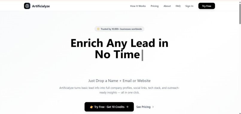 Artificialyze – screenshot 1