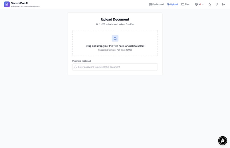 SecureDocAI - AI-Powered Document Management System – screenshot 4