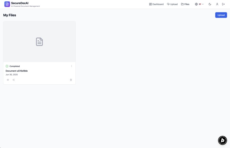 SecureDocAI - AI-Powered Document Management System – screenshot 5