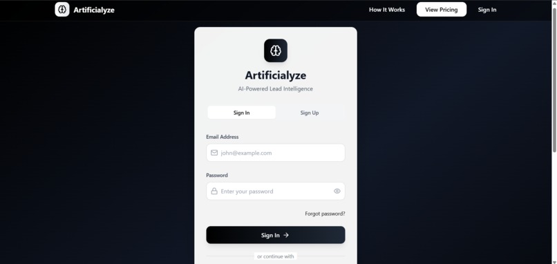 Artificialyze – screenshot 2