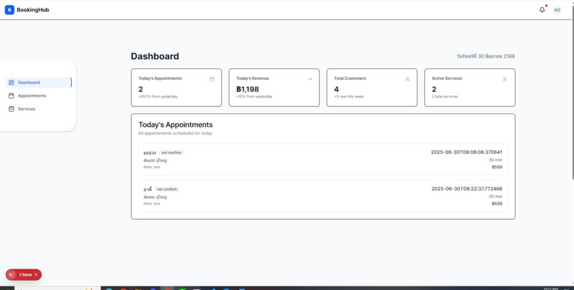 AI-Powered Booking System for Service Businesses – screenshot 3