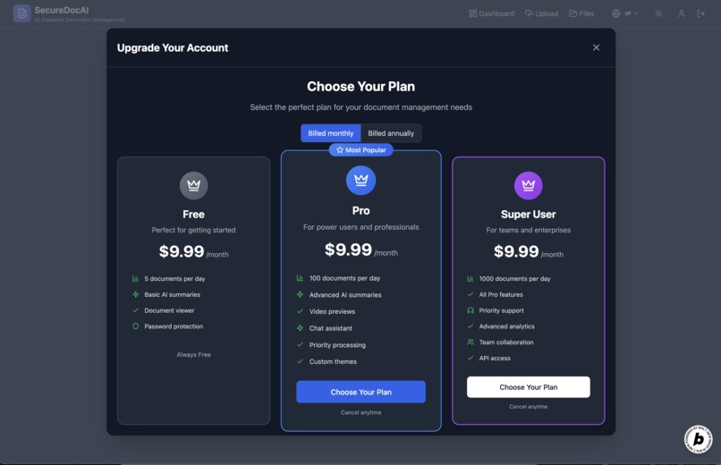 SecureDocAI - AI-Powered Document Management System – screenshot 11