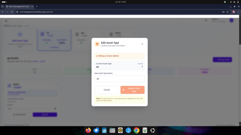 Rental Management System – screenshot 5