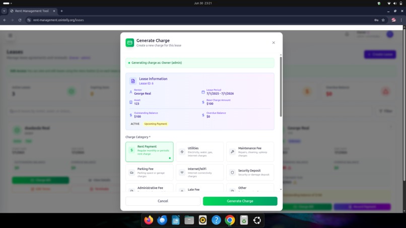 Rental Management System – screenshot 16