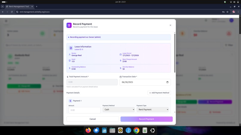 Rental Management System – screenshot 17