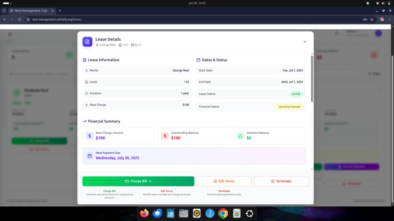 Rental Management System – screenshot 18