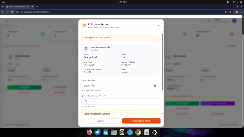 Rental Management System – screenshot 19