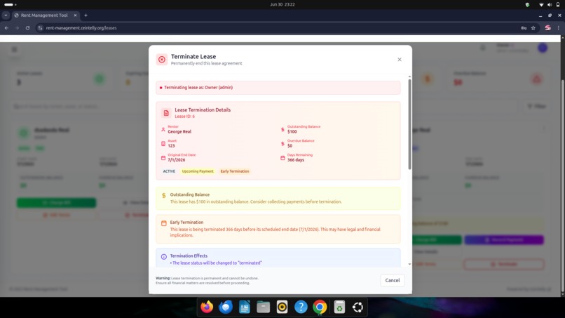 Rental Management System – screenshot 20
