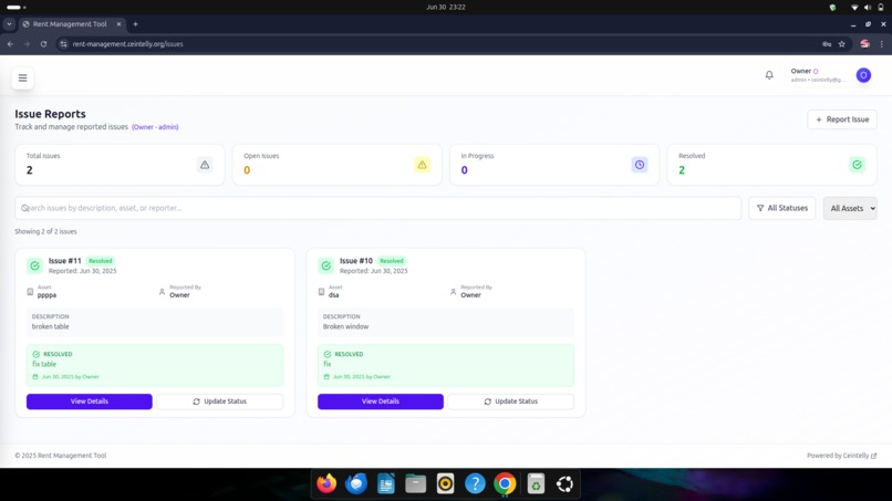 Rental Management System – screenshot 21